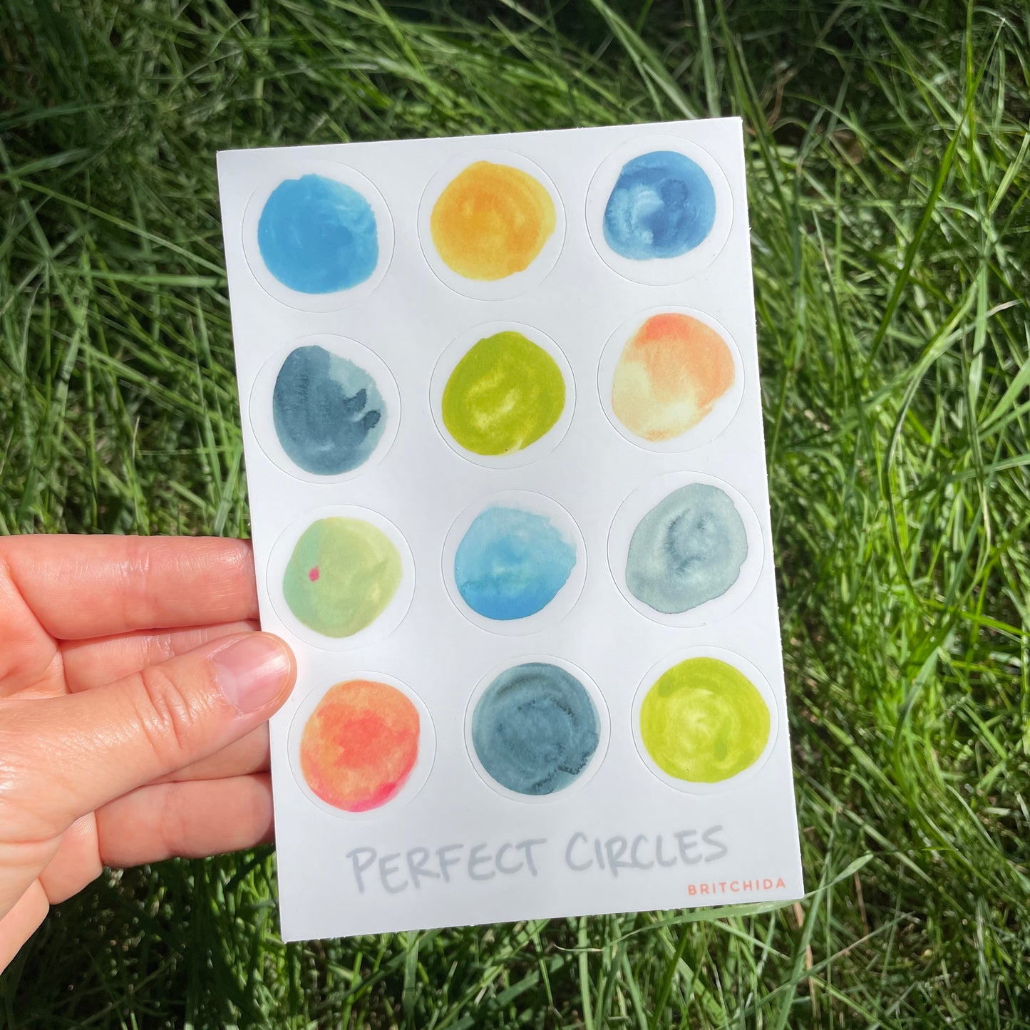 Sticker Sheet: Perfect Circles