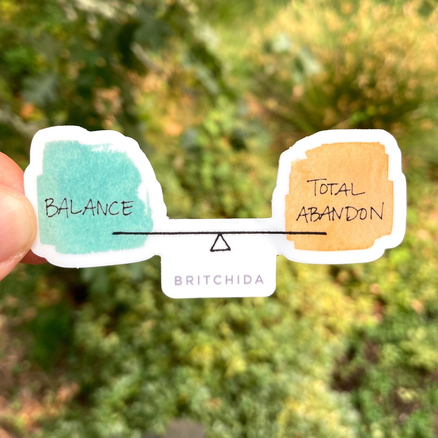 Sticker: Total Abandon