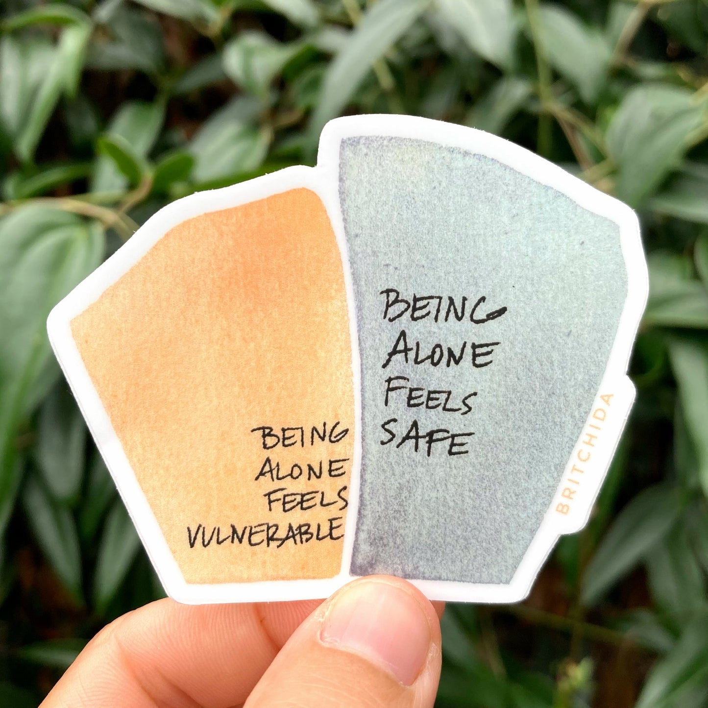 Sticker: Alone