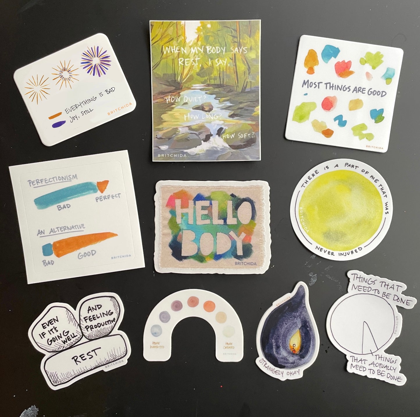New Stickers! 10-Pack