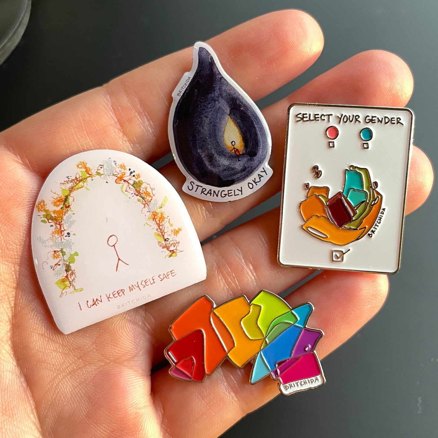 Four Pin Set