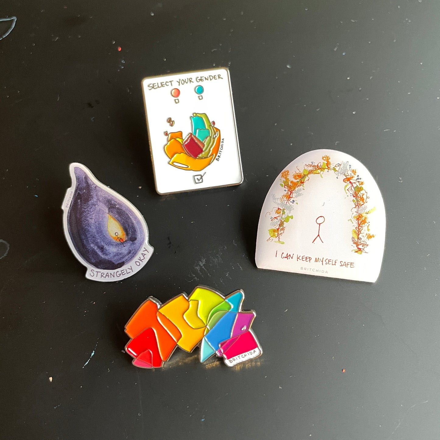 Four Pin Set
