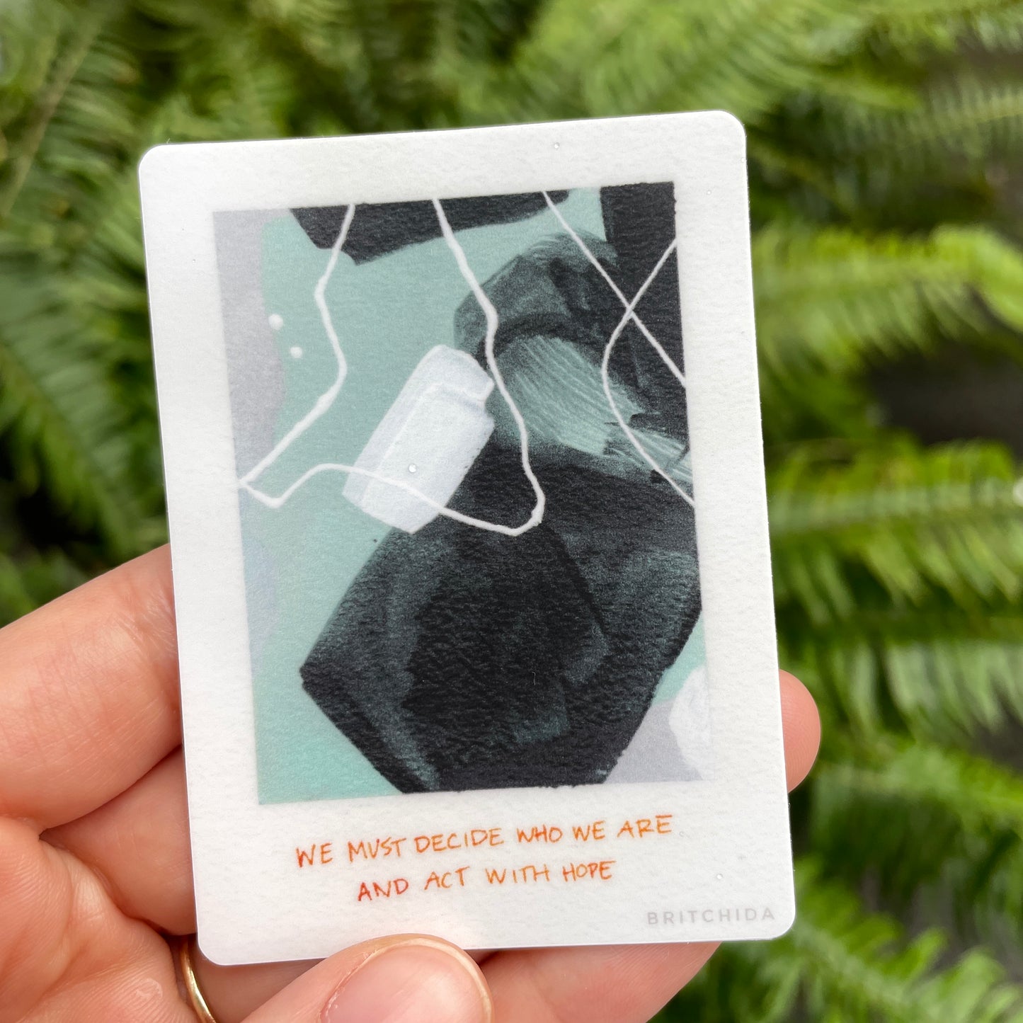 Sticker: Act with Hope