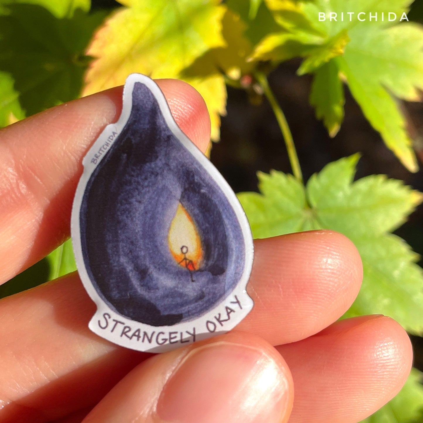 Pin Set: Strangely Okay and I Can Keep Myself Safe