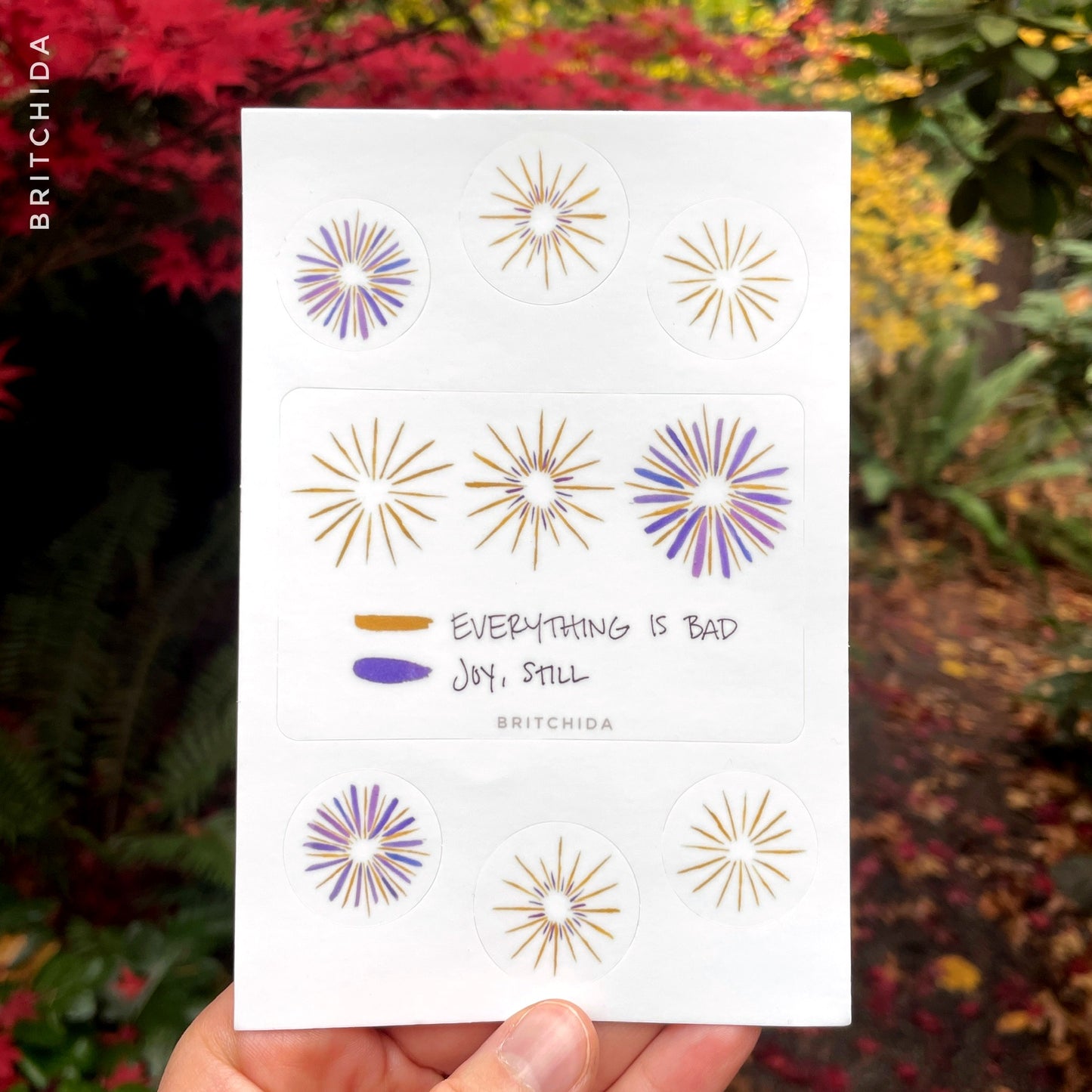 Sticker Sheet: Joy Still