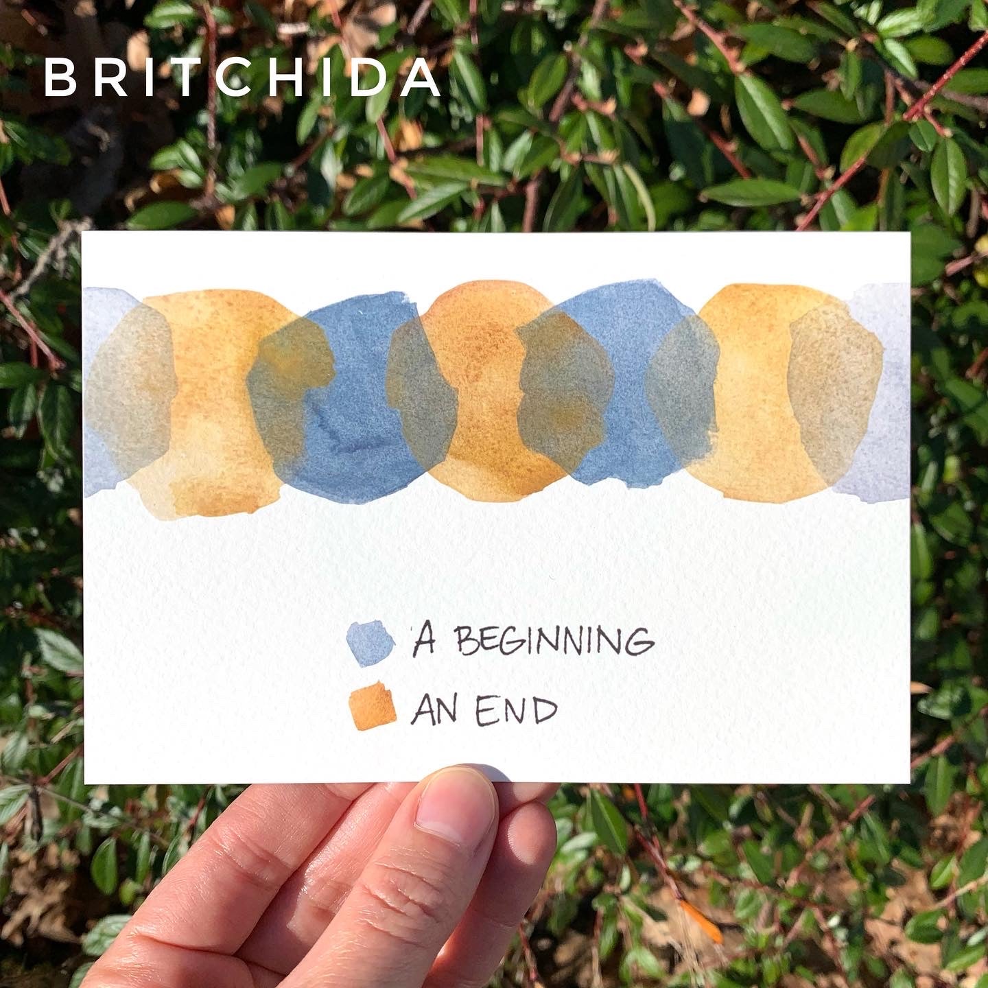 A Beginning / An End