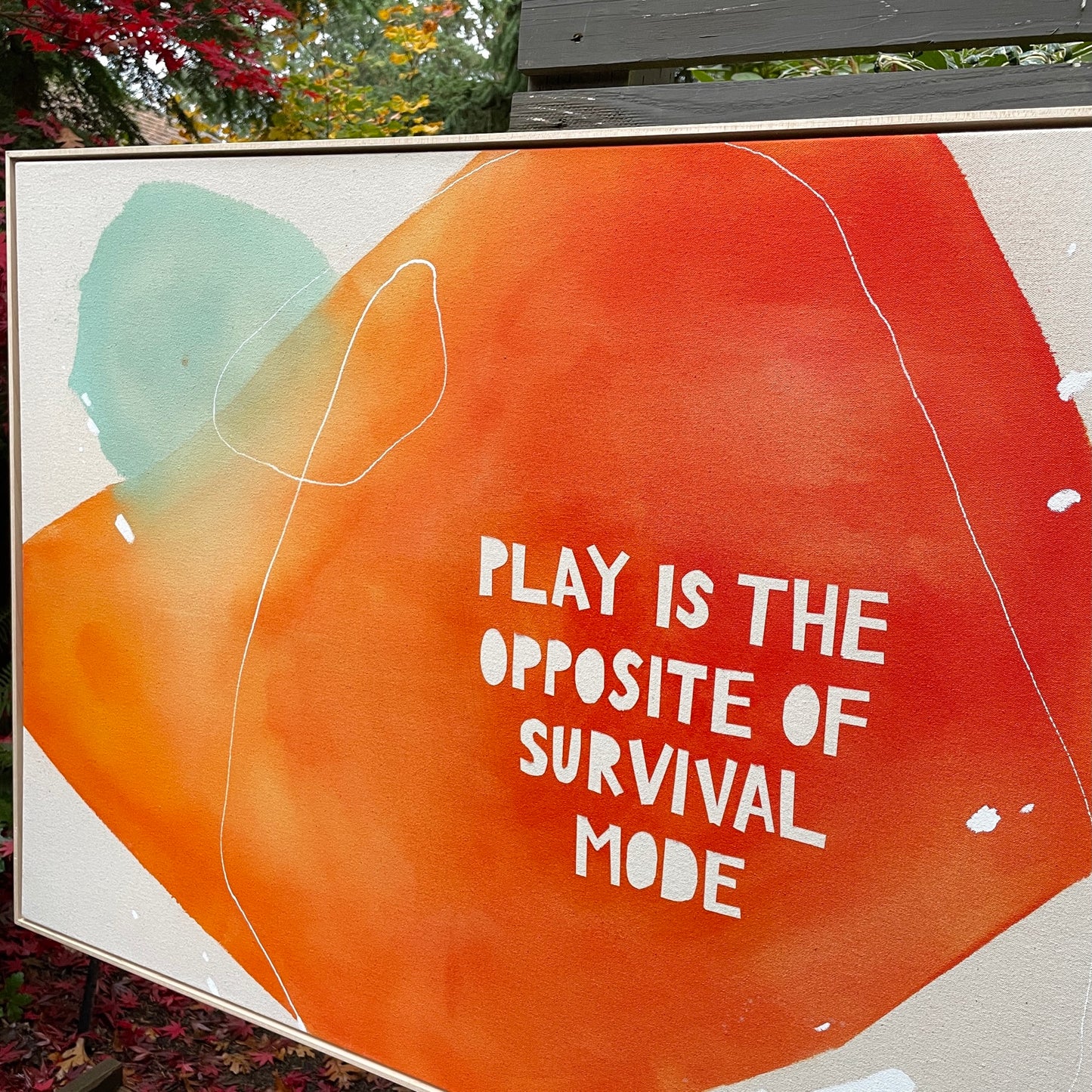 PLAY IS THE OPPOSITE OF SURVIVAL MODE
