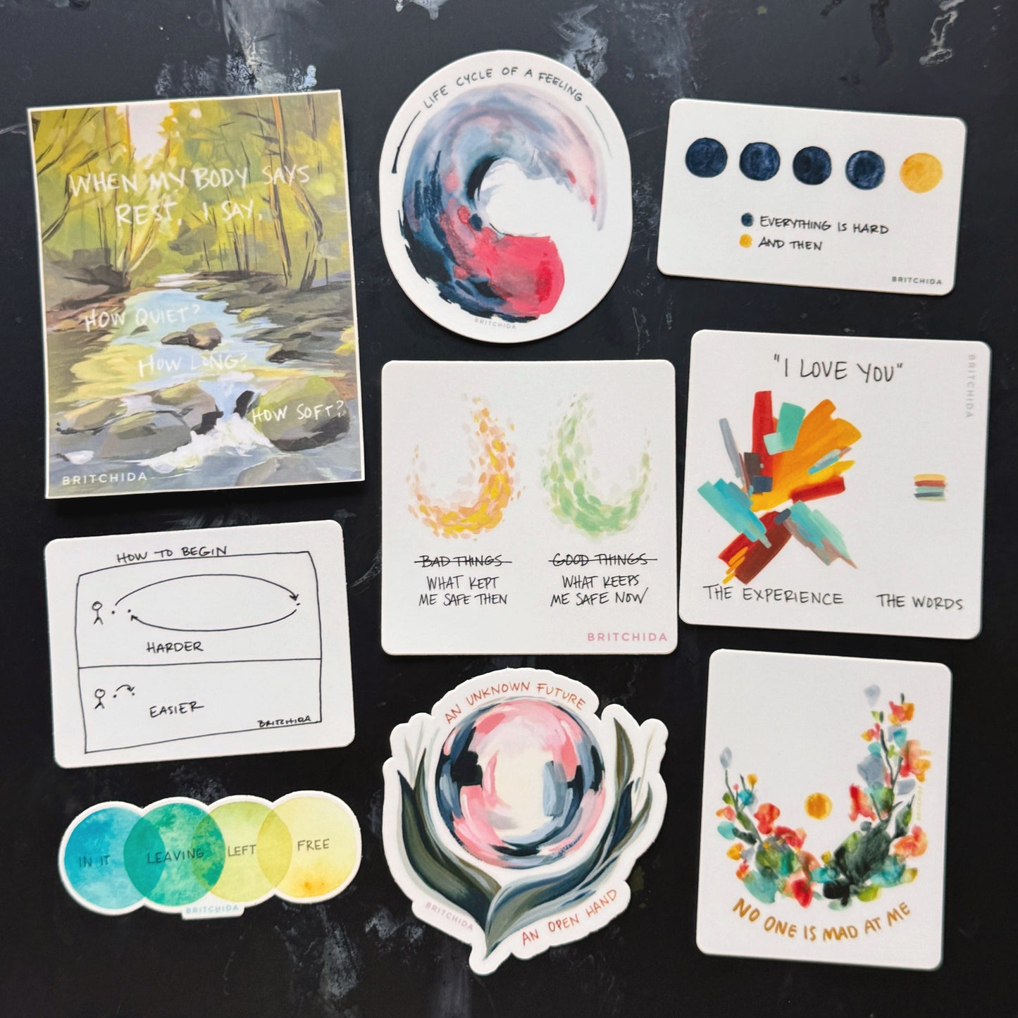 How to Begin: 9 sticker pack