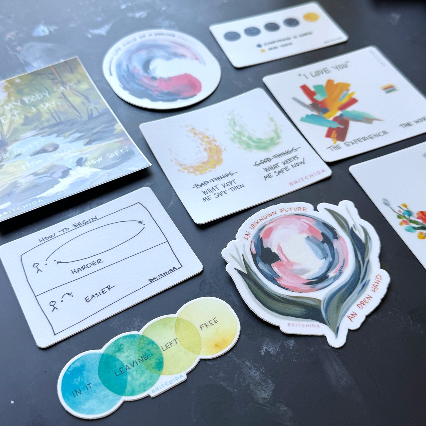 How to Begin: 9 sticker pack