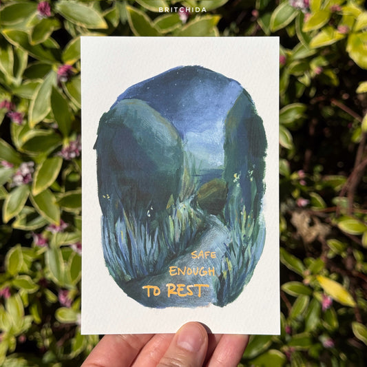 Safe enough to rest - (MEMBER ACCESS ONLY)