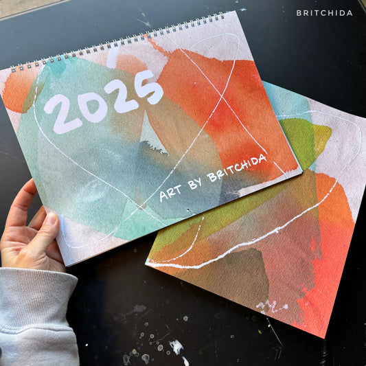 Calendar & Large Notebook Bundle