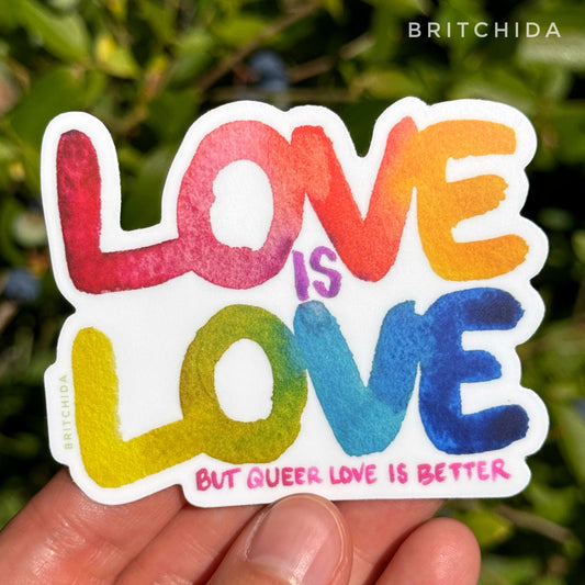 ✨PRESALE- Sticker: Love is love