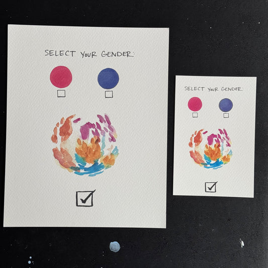 Misprint - Select your gender