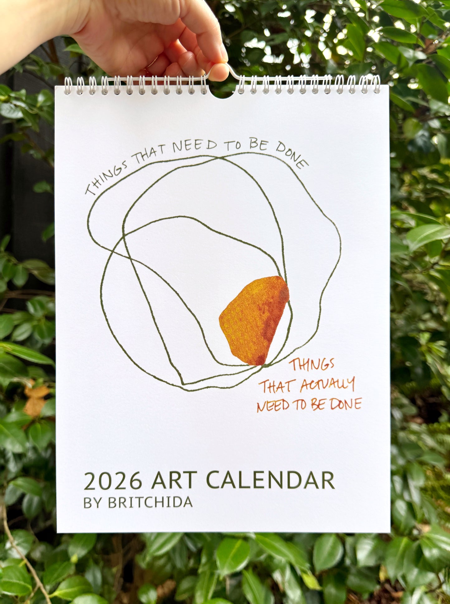 2026 Britchida Art Calendar