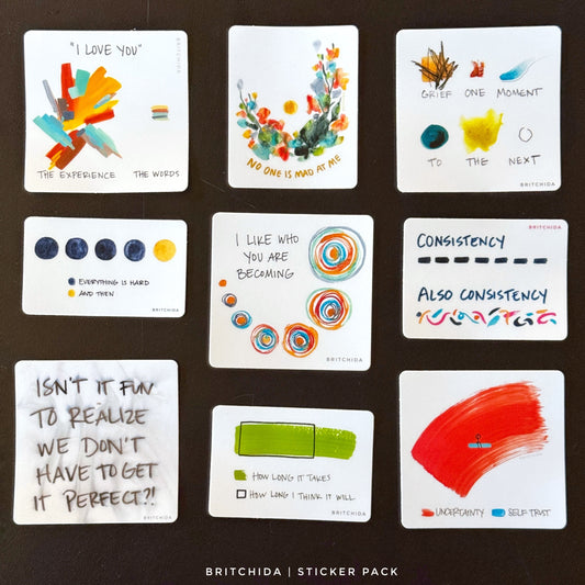 Clarity (9 sticker bundle)