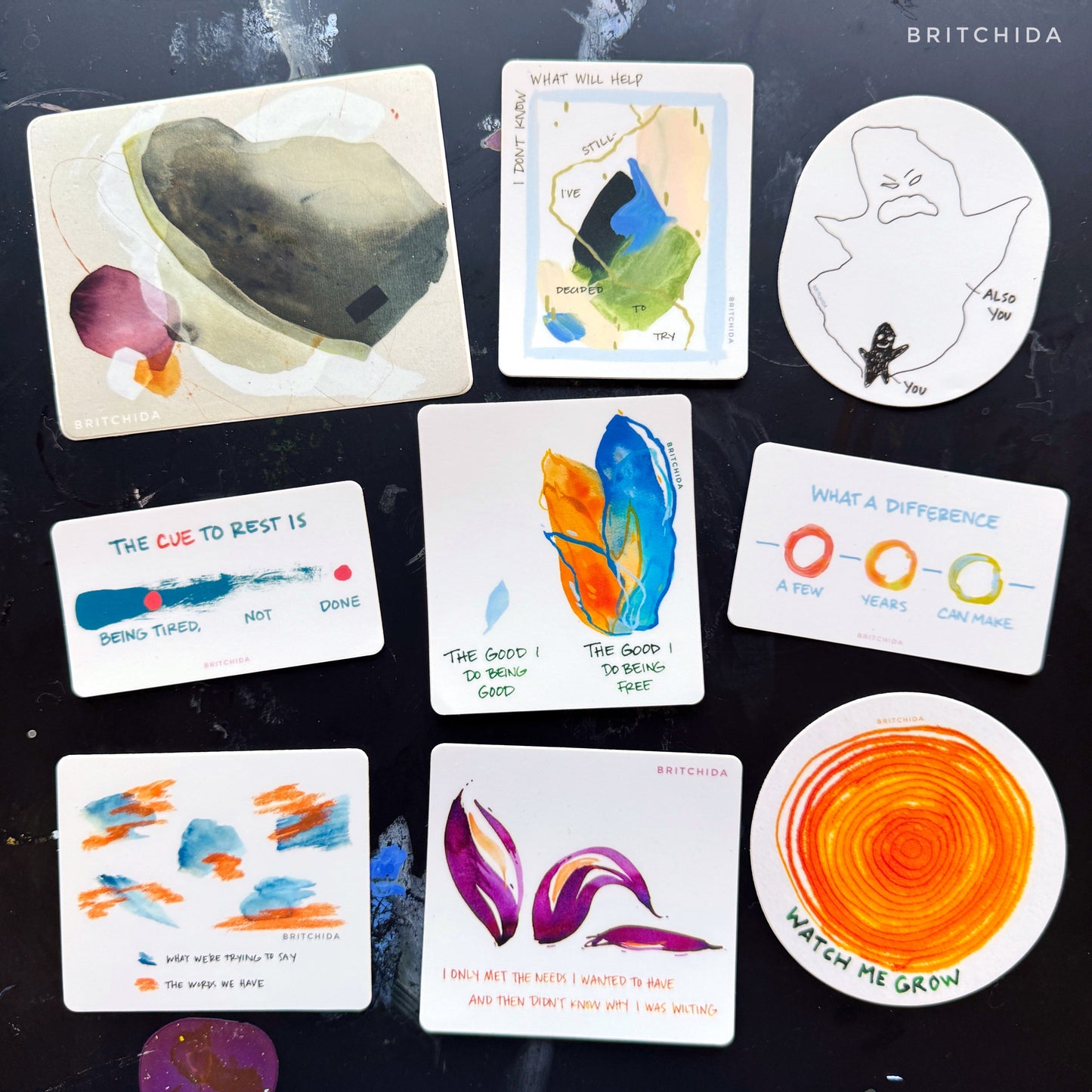 9 Sticker Pack (member shop 2026)