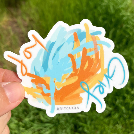 Sticker: Joy/Grief