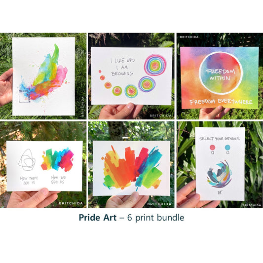 Pride Art Collection - 6 print bundle