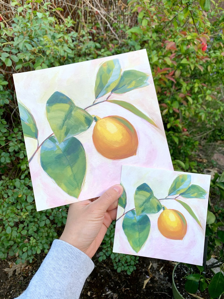 Lemons: print set